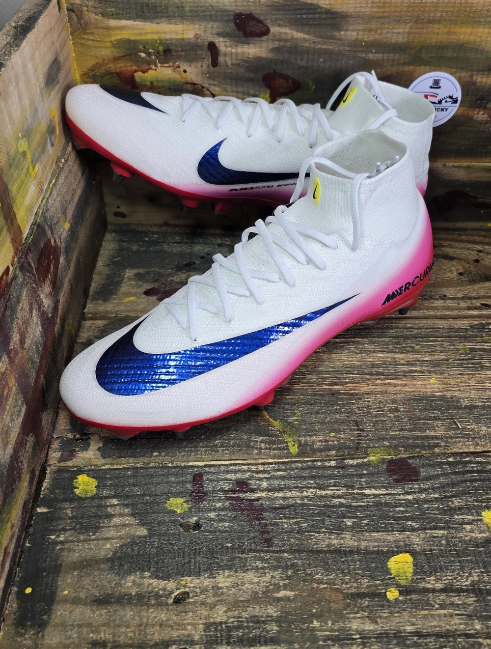 Nike Zoom Mercurial Superfly 10 Elite SG Fear Nothing HV3755-600 sz 12.5 RARE